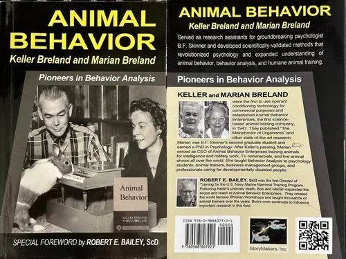 Animal Behavior by Keller and Marian Breland, book cover