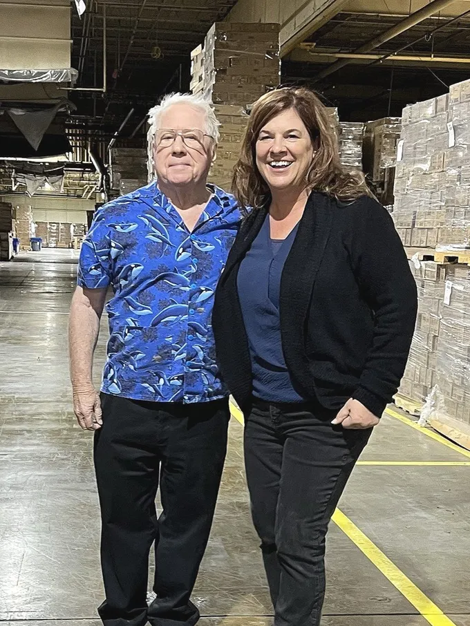 Kirsten Kraljevic and Dr. Bob Bailey